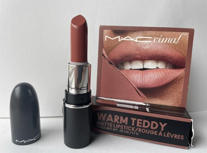 MAC Maximal Matte Lipstick 1.7g #669 Warm Teddy
